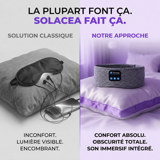 SleepBand Essentiel - bandeau sommeil réparateur Bluetooth
