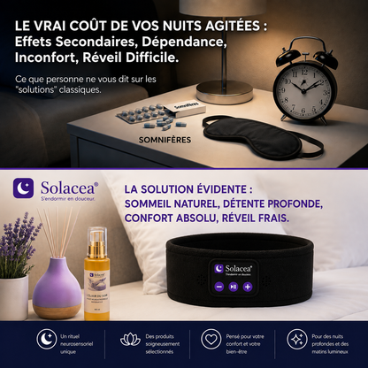 SleepBand Essentiel - bandeau sommeil réparateur Bluetooth
